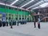 Babinsa Koramil 10/Bawang Berikan Wasbang dan Latihan PBB Dasar